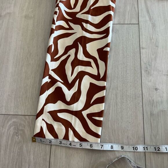 SPANX - On-the-Go Printed Ankle Slim Straight Pant size S - Picture 4 of 12